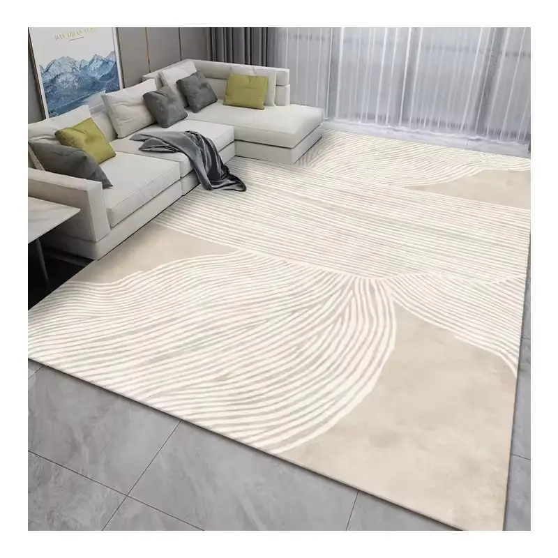 Tappeto con tappeto stampato 3D 2024 caldo e rotondo con design moderno per la casa