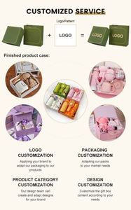Boîte Cadeau Personnalisée 2025 avec Logo, Cadeaux pour la Fête des Mères avec Idées de Cartes de Vœux, Ensemble Cadeau Unique pour Anniversaire, Mariage, Invités - Product Image 4