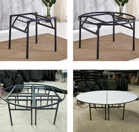 Vente en gros de meubles de jardin intérieur/extérieur table de banquet 6 pieds en PVC pour restaurant chaises de pique-nique/camping pliables