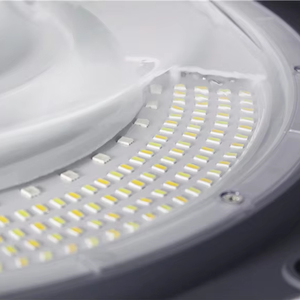 Farola Solar redonda <span class=keywords><strong>UFO</strong></span> para exteriores integrada LED 800W RGBW con Control remoto Bluetooth música para decoración de iluminación de paisaje - Product Image 3