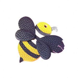YYHoney Bee PU Leather <b>Bag</b> <b>Charm</b> Cute Fashion Animal Purse <b>Charms</b> Stylish Leather Bee <b>Bag</b> <b>Charm</b> for Gifts - Product Image 3