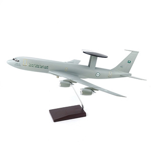 Royal Saudi <strong>air</strong> <strong>Force</strong> AWACS B707 <strong>1</strong>:00 47cm Boeing Model Airplane <strong>air</strong> <strong>Force</strong> Model Fighter Model - Product Image 1