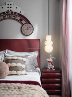 Lampes modernes Art Design Lustres en albâtre Lampe de chambre Lustres modernes pour enfants Lampes suspendues
