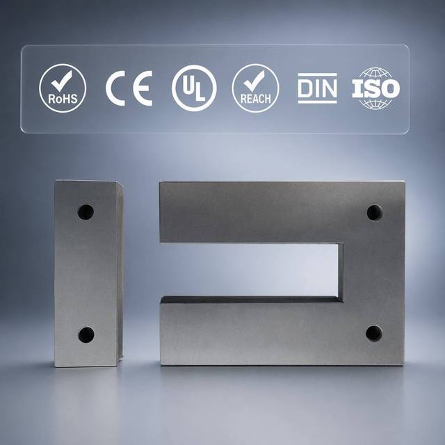 Custom EI UI Shape Electrical Silicon Steel Lamination for Transformer Iron Core Stator Rotor BLDC Motor Stacker Stamping Sheet