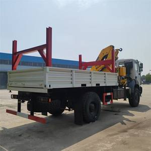 <span class=keywords><strong>Camion</strong></span> à <span class=keywords><strong>benne</strong></span> basculante 4*2 de haute qualité avec <span class=keywords><strong>camion</strong></span>-<span class=keywords><strong>grue</strong></span> monté avec <span class=keywords><strong>grue</strong></span> <span class=keywords><strong>grue</strong></span> mobile à flèche télescopique à vendre - Product Image 6