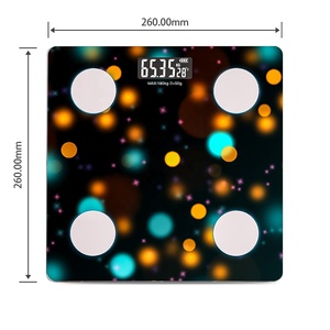 Bluewill nhanh chóng nhạy Pin cơ thể phân tích chất béo quy mô Hàm lượng nước đo 0.05kg chính xác không dây ứng dụng di động sử dụng nhà - Product Image 3