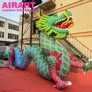 Dragón Chino Inflable <span class=keywords><strong>Gigante</strong></span> y Colorido para Decoración de Festivales y Desfiles - Product Image 1