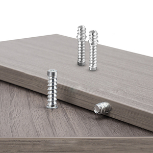 Ẩn Dowel vô hình nối Dowel Carbon thép confirmat giấu đôi Đứng đầu tự khai thác đồ nội thất ốc vít ốc vít - Product Image 1