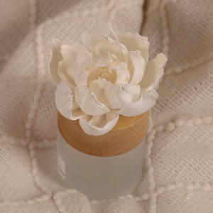 Yopin-2568 casa fragranza fiore di legno fatto a mano secca <span class=keywords><strong>Sola</strong></span> legno peonia fiori - Product Image 2