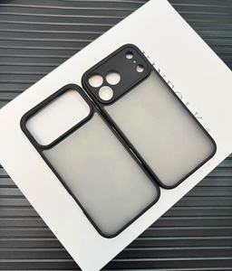 Étui de téléphone translucide en TPU mat mince pour <span class=keywords><strong>iPhone</strong></span> <span class=keywords><strong>11</strong></span> à 17 pour <span class=keywords><strong>Apple</strong></span> 17 Air 16 Pro Ins caméra protéger les étuis de téléphone portable - Product Image 3