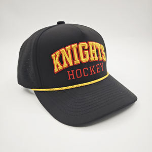 Casquette de baseball bicolore classique sportive avec logo brodé personnalisé, motif léopard, perforations laser, beige et vert, 5 panneaux, nouvelle collection OEM, vente en gros - Product Image 1