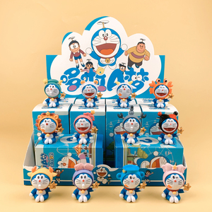Top Bán 6 cái/bộ Anime Doraean Zodiac <span class=keywords><strong>Tinker</strong></span> Chuông Robot Mèo Đóng Hộp Hình Đồ Chơi Cho Quà Tặng Bí Ẩn Mù Hộp - Product Image 2