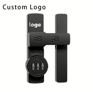 Cerraduras para Puertas Corredizas de Granero de Aleación de Zinc con Logotipo Personalizado de 90 y 180 Grados, Diseño Resistente - Product Image 4