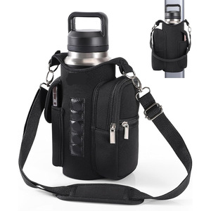 Bolsa de Hombro de Neopreno Personalizada al por Mayor con 5 Cierres de Cremallera Integrados, Impermeable, Multifuncional, con Porta Botella de Agua y Bolsillos para Teléfono - Product Image 1