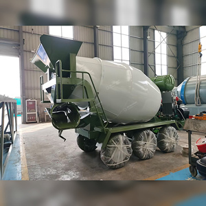 Semi Remolque Tanque Mezclador de Hormigón 3m3 Diesel Hidráulico A Granel Cuerpo Remolcable Plataforma Alta Capacidad de Carga Industrial Usado Nuevo Producto - Product Image 6