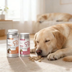 Pot de complément alimentaire pour animaux de compagnie écologique, bouteille de complément en aluminium, boîtes métalliques pour aliments pour animaux, emballage de compléments alimentaires pour chiens - Product Image 4