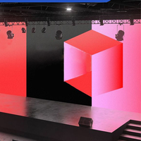 Écran d'affichage LED extérieur à montage rapide, télécommandé, installation fixe, étanche, pour location