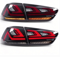 Luces Traseras LED Completas para Mitsubishi Lancer EVO X EX ES Galant 2008-2020, Lentes Transparentes, Nuevas, 3000 Lúmenes, 24V