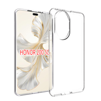 Pour Huawei Honor 200 coque de téléphone transparente antichoc coque en Tpu pour Huawei Honor 200 5G couverture arrière coins