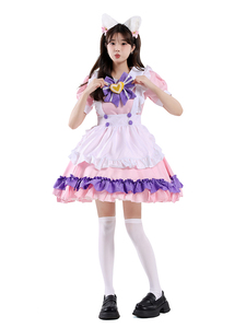 Les sentiments <span class=keywords><strong>de</strong></span> la nouvelle robe <span class=keywords><strong>de</strong></span> femme <span class=keywords><strong>de</strong></span> chambre japonaise protègent la résidence royale. Costume <span class=keywords><strong>de</strong></span> personnage <span class=keywords><strong>de</strong></span> dessin animé Lolita pour femme - Product Image 6