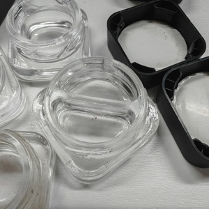 Hot sale Black tamper-evident <b>glass</b> <b>jar</b>, eye cream <b>jar</b>, small-sized face cream <b>jar</b> 3g 5g cosmetic sample <b>jar</b>, - Product Image 6