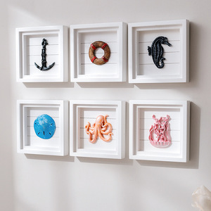 Mediterranean Style 3D Wall Art <b>Framed</b> Handmade Home Decor <b>For</b> Living Room Bedroom Hallway - Product Image 2