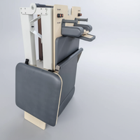 Reformers de Pilates pliables en alliage d'aluminium, lit de Pilates durable pour studio de fitness avec un cadre brillant et élégant et un revêtement en cuir