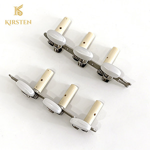 Clavijas de Afinación para <span class=keywords><strong>Guitarra</strong></span> <span class=keywords><strong>Clásica</strong></span>, Juego de 3+3 Clavijas de Metal con Engranaje Abierto - Product Image 3
