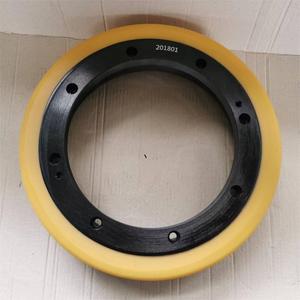 Neumático Sólido para Montacargas BT, Rueda Motriz de Poliuretano PU, Número de Pieza 201801, Tamaño 250x60/64-162, Neumático Antipinchazos para <span class=keywords><strong>AGV</strong></span> - Product Image 3