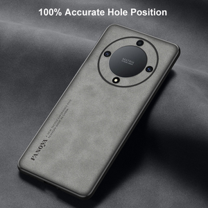 Étui de luxe en cuir PU pour <span class=keywords><strong>Honor</strong></span> X9A X9B X8A X7A X6A <span class=keywords><strong>Coque</strong></span> arrière de Protection mate pour <span class=keywords><strong>Honor</strong></span> Magic 4 5 Lite X40 <span class=keywords><strong>Coque</strong></span> - Product Image 4