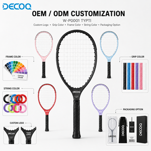 Raqueta de Pickleball y Tenis DECOQ, Modelo 2026, Silenciosa, con Cancelación de Ruido, de Vanguardia, Fabricada con Fibra de Carbono, TYPTI - Product Image 1