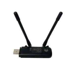 Unlocked Huawei MS2372 MS2372H-607 4G LTE endüstriyel Dongle USB Modem anten portları ile Cat4 150Mbps