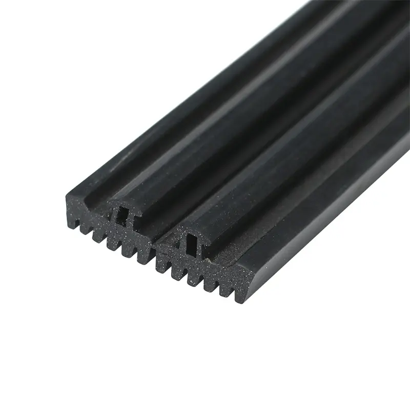 Factory Custom All Shapes of Sealing Strip Free Sample Mold Making Extrusion Rubber Strip door bottom seal strip