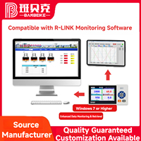 All-in-One LCD Color Paperless Recorder Measures Temperature Flow Rate Liquid Level Temperature Instruments