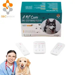 Kit de test vétérinaire pour Parvovirus Canine, 1 pièce, utilisation pour pvc