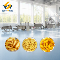 Ligne de production de snacks extrudés de type Kurkure Cheetos, machine de fabrication de snacks Cheetos, équipement de production de Nik Naks