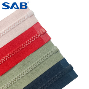 Embout ouvert <span class=keywords><strong>pour</strong></span> SAB 5 #   <span class=keywords><strong>Fermeture</strong></span> éclair en résine d'amande <span class=keywords><strong>pour</strong></span> sacs, manteaux, vestes, textiles de maison et vêtements - Product Image 4