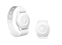 Bracelet médical connecté BLE 5.0 avec accéléromètre, étanche IP67, pour balise de localisation, fabriqué par MOKO pour la gestion des patients