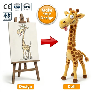 Fabricante de Peluches de Conejo Personalizados, OEM, Animal de Peluche <span class=keywords><strong>2D</strong></span> a 3D con Peluche Largo y Relleno de Algodón PP - Product Image 1