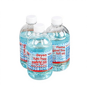 Huile minérale écologique Deyanhaohuo 500g en bouteille bleue pour chaudière et cuisinière domestiques, de restaurant et de camping en extérieur - Product Image 1