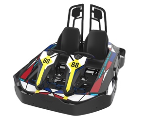 Cammos – <span class=keywords><strong>Karting</strong></span> électrique à deux places, <span class=keywords><strong>moteur</strong></span> 3500w, 48V/30ah, 2 batteries au Lithium, pour l'intérieur et l'extérieur - Product Image 1
