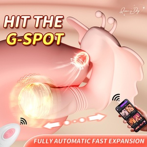 APP-bestuurbaar draagbaar zuigvibrator-ei met draadloze afstandsbediening, telescopische vibrator, masturbatie-apparaat voor volwassenen - Product Image 2