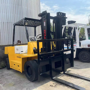 รถยกขนาดเล็ก TCM FD70 7Ton จากญี่ปุ่นมอเตอร์กระปุกเกียร์เครื่องยนต์มือสองสภาพดีเซี่ยงไฮ้ - Product Image 1