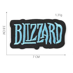 激安セール 赤黒 パンク ヒップホップ ロックバンド 刺繍 アイロン接着 カスタムロゴ パッチ 衣類用 - Product Image 5