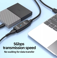 Kabel ekstensi USB 3.0 Repeater aktif USB 3.0, Kabel ekstensi USB kualitas tinggi 5M 10M 15M 20M 25M 30M panjang