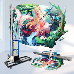 เครื่องพิมพ์อิงค์เจ็ทยูวีแบบ2-in-1 3D เครื่องพิมพ์ผนังและพื้นแนวตั้งพร้อมหัวพิมพ์ TX800สำหรับใช้งานกลางแจ้งในร่ม - Product Image 6