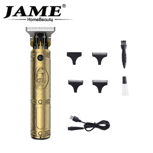Cortadora de pelo eléctrica Jame, recargable, 10W, recortadora profesional para peluquero con accesorios para corte y peinado de hombres - Product Image 1