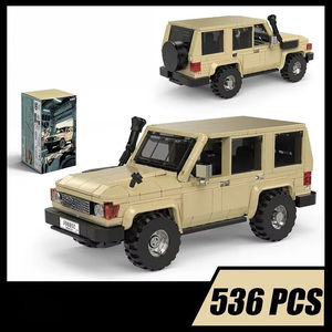 PB PB8850 Nuevo Modelo de Vehículo Urbano MOC, Coche de Carreras de Alta Velocidad, 536 Piezas, Bloques de Construcción, Juguetes con <span class=keywords><strong>Caja</strong></span> de Exhibición para Niños, Regalo - Product Image 6