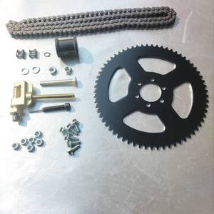 Pignon arrière à 75 dents, chaîne à 35 maillons, double rouleau, chaîne en acier, certifié ANSI/DIN, personnalisable pour les industries mécaniques - Product Image 1