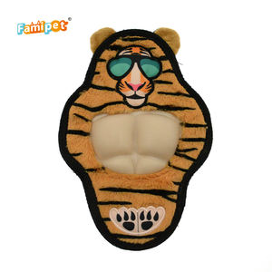 Famipet индивидуальные пекторные игрушки, животное, дизайн, пищалка, плюшевая игрушка для собак, набор из ТПР, жевательная игрушка для собак - Product Image 4